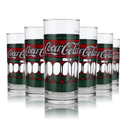 Coca cola glas - glas, tiffany