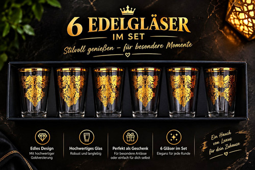 Teiliges gläser set aus - gläser-set,