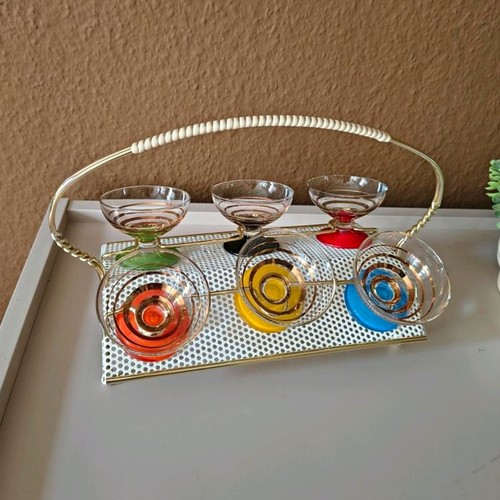 Vintage likörgläser set - 6x,