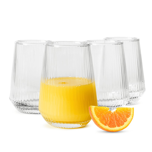 6er set 400ml trinkgläser - 6er,