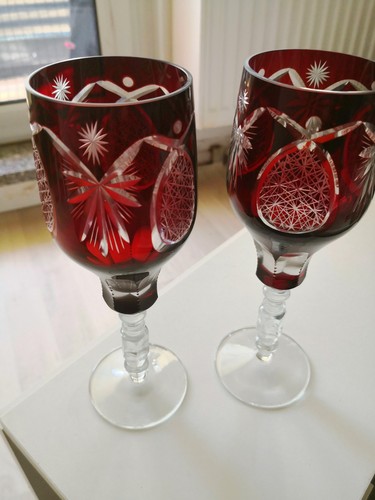 Bleikristall weinrömer mit - weinrömer,