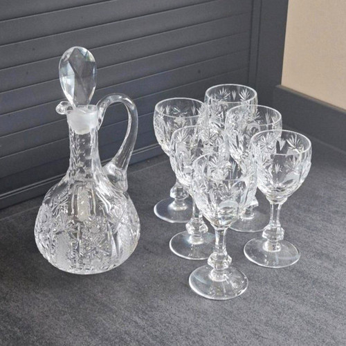 Tlg glas set karaffe mit - 7-tlg.,