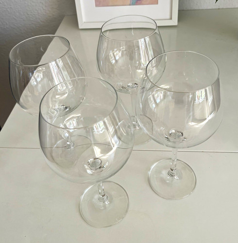 4er set transparente - set,