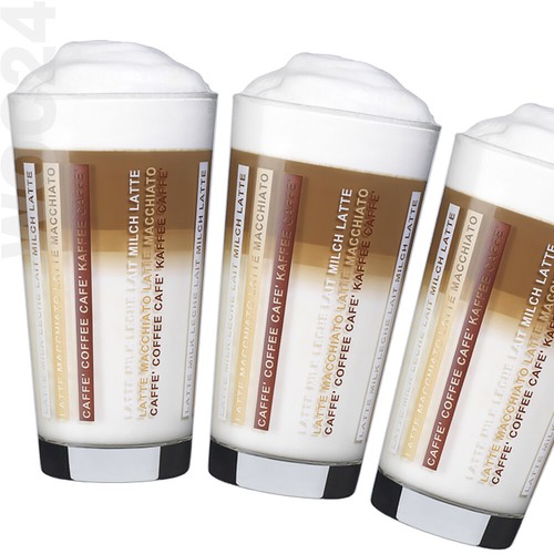 Latte macchiato gläser 370 - 6,