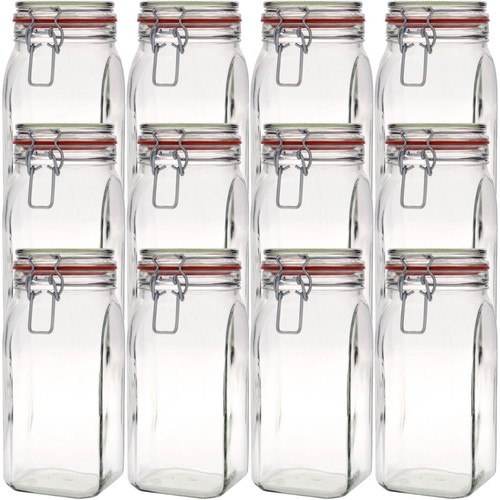 12er set vorratsgläser mit - 12er,