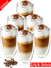 2x/4x/6x 450ml Doppelwandige