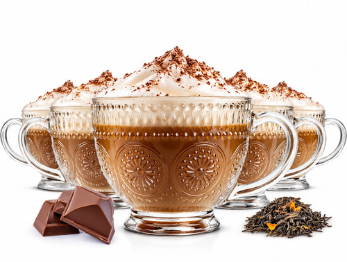 Cappuccino gläser mit - 6,