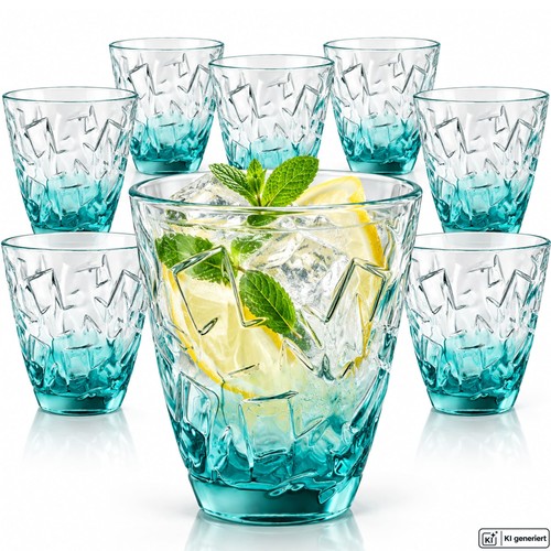 Trinkgläser 8er gläser - trinkgläser,