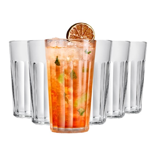 6er set 450ml trinkgläser - set,