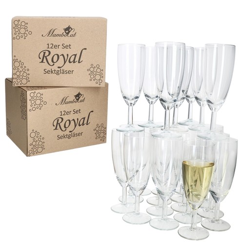 24er set royal - 24er, sektgläser