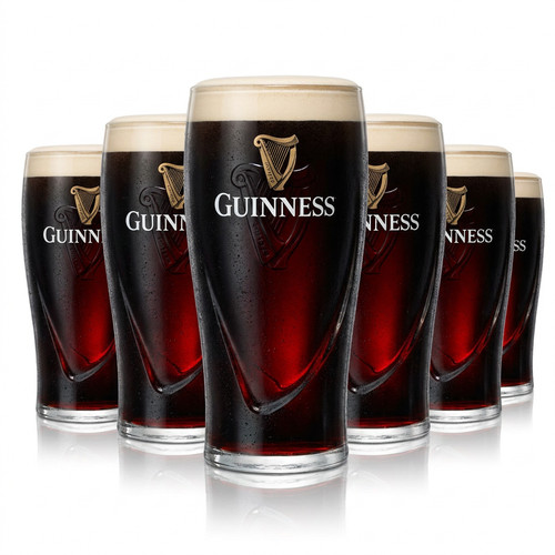 Guinness gläser 6er set 5l - guinness,
