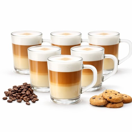 6er set latte macchiato - latte,