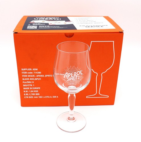 Aperol spritz glas l - glas, 0,45