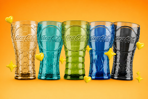 Mcdonalds coca cola - coca, gläser