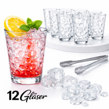 12 Wassergläser Trinkgläser