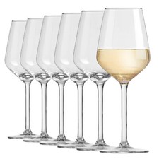 6 x Weißweingläser edele