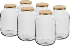 6x 2L Vorratsgläser