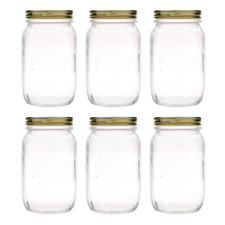 6er Set 1.000 ml Gläser