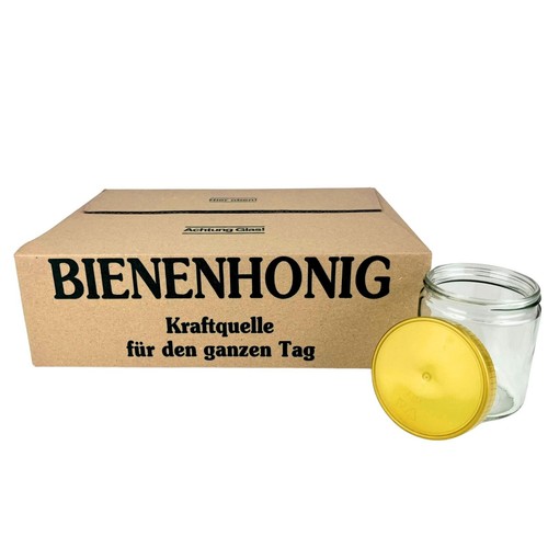 60x neutrale honiggläser 500g - 60x,