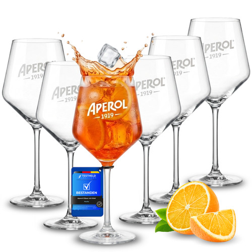 Aperol spritz gläser - gläser, mit